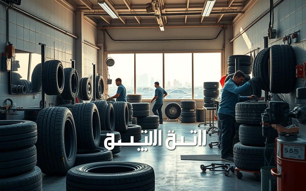 تغيير وإصلاح اطارات الكويت